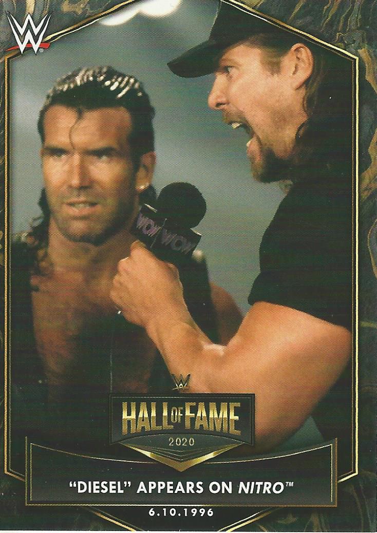 WWE Topps 2021 Scott Hall and Kevin Nash HOF-2 trading card PW Catalog