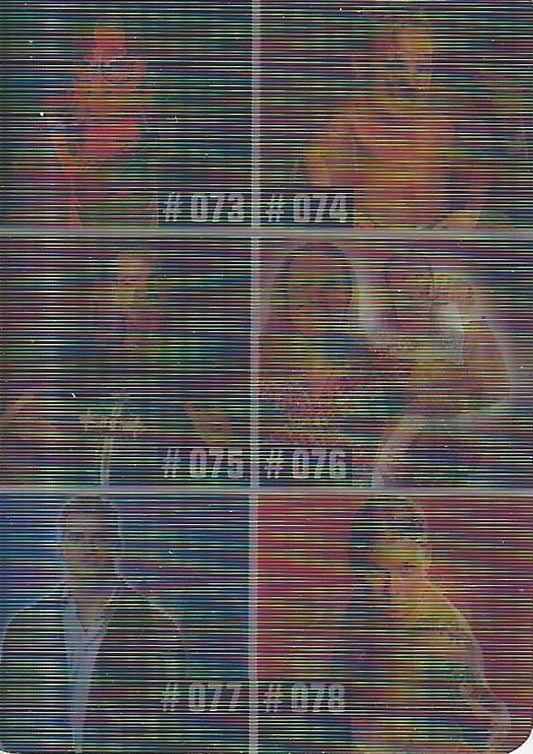WWE Prominter Animotion 2005 Checklist #13 Rosey, Hotty, Shawn Michales, McMahon, Moore