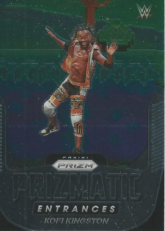 WWE Panini Prizm 2022 Prizmatic Entrances Kofi Kingston #16