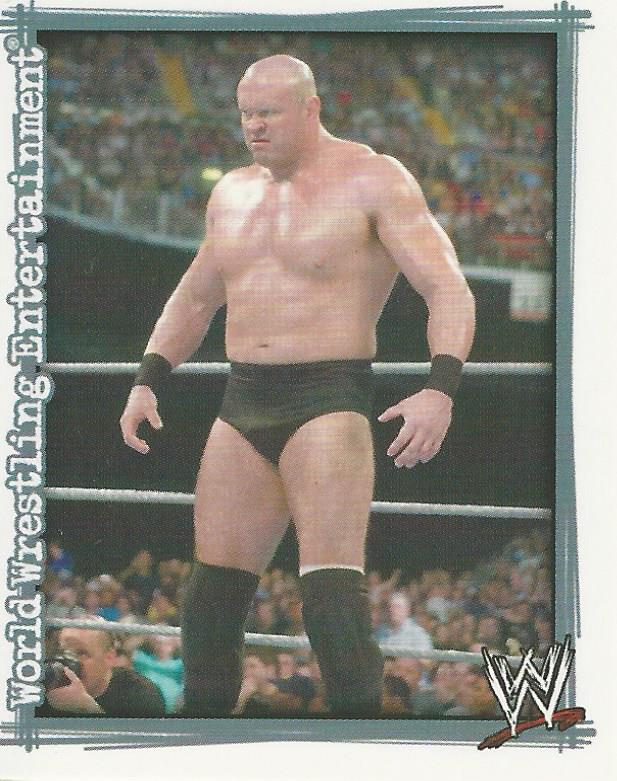 WWE Topps Superstars Uncovered 2007 Sticker Snitsky #212