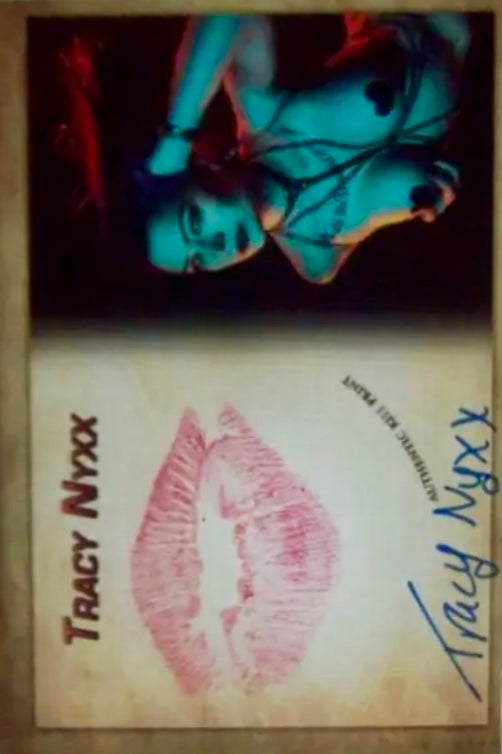 Tracy Nyxx trading card PW Catalog