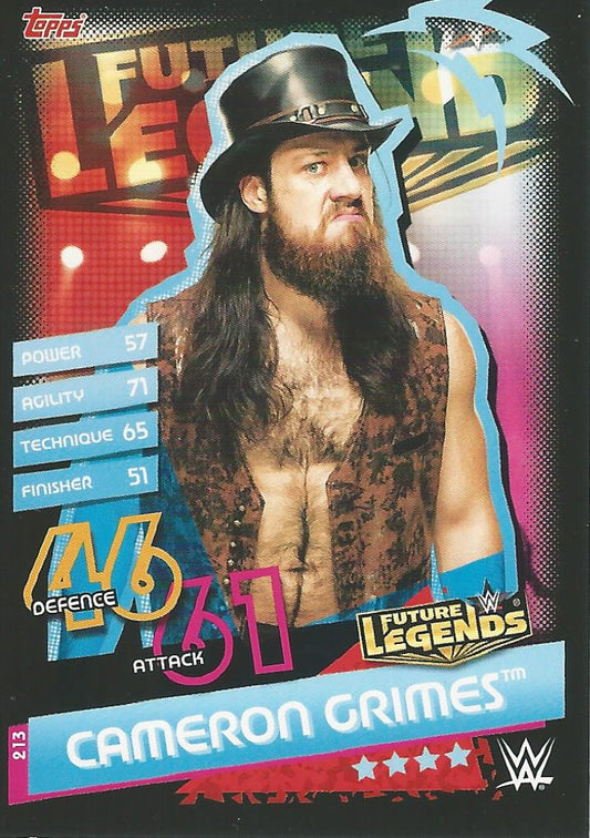WWE Topps Slam Attax Reloaded 2020 Cameron Grimes #213