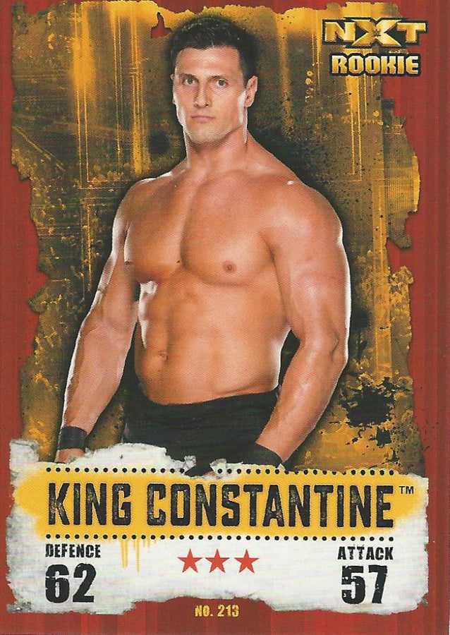 WWE Topps Slam Attax Takeover 2016 King Constantine #213