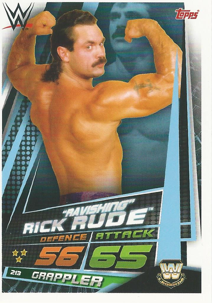 WWE Topps Slam Attax Universe 2019 Rick Rude #213