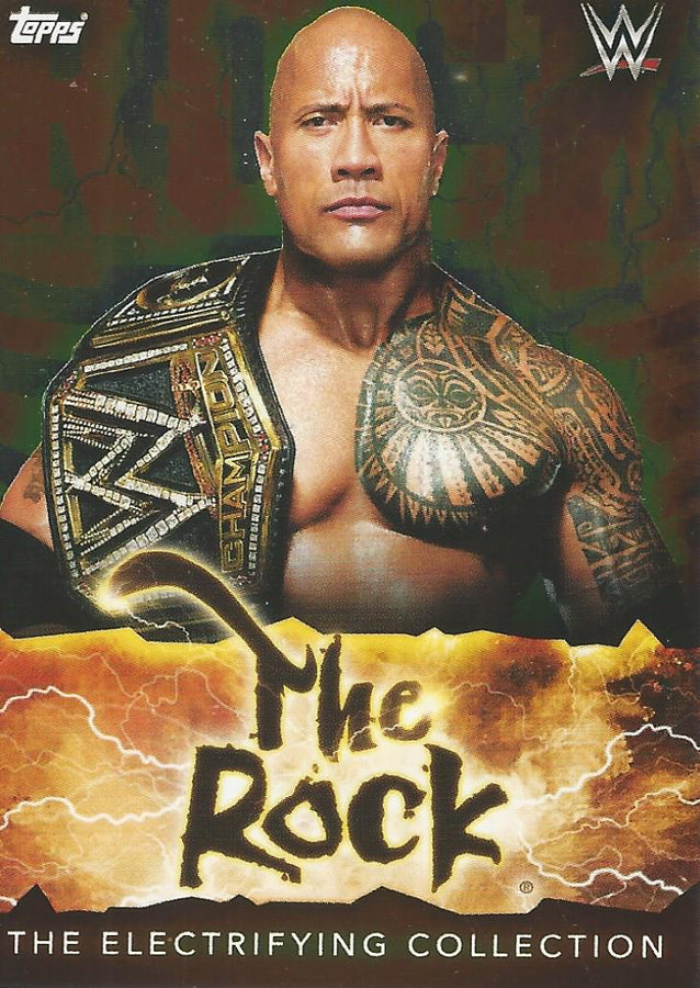Topps WWE Superstars 2021 The Rock #213