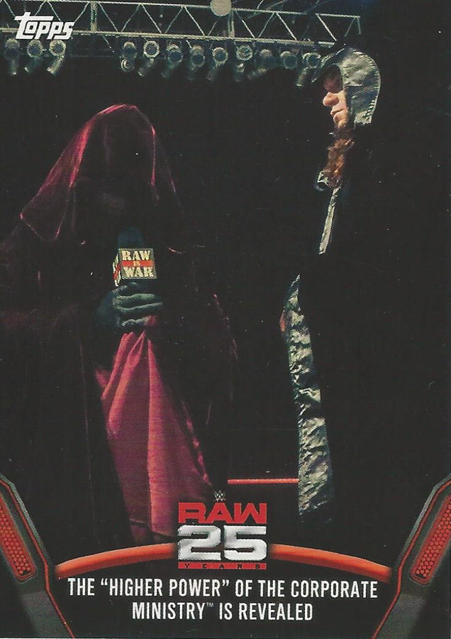 WWE Topps Then Now Forever 2018 Undertaker Raw-13 trading card PW Catalog
