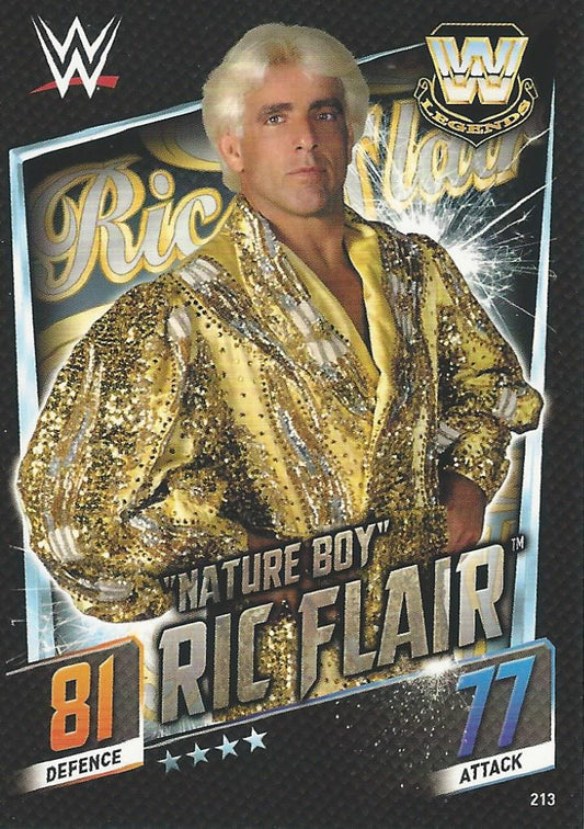 WWE Topps Slam Attax 2015 Then Now Forever Ric Flair #213