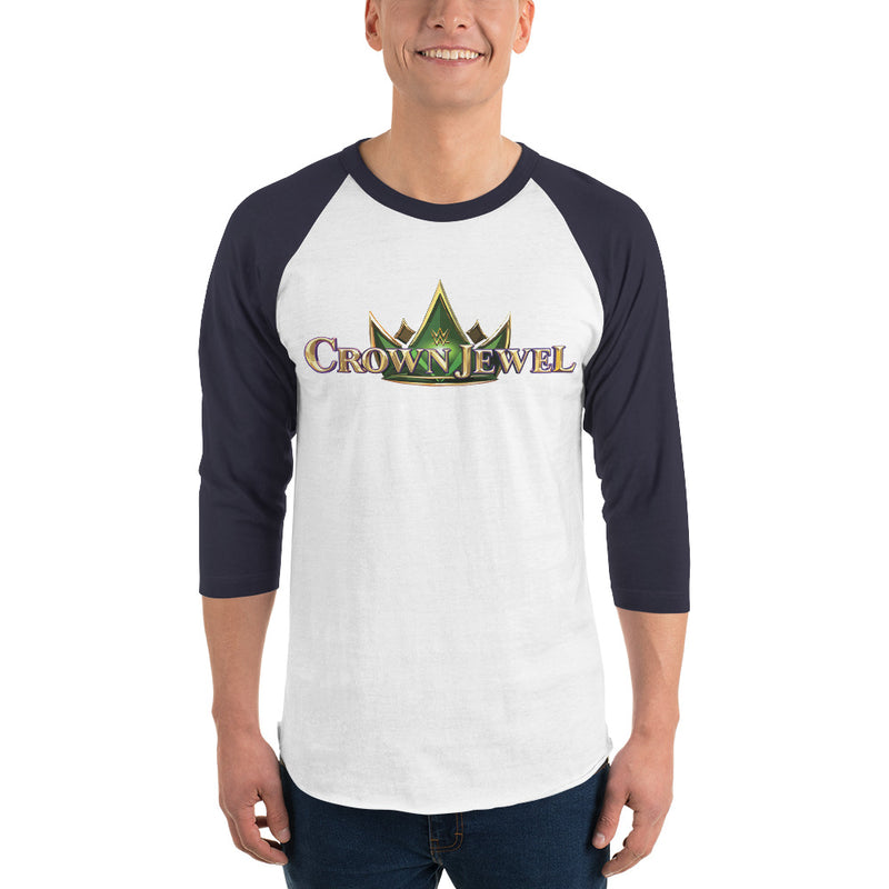 Crown Jewel Logo 3/4 Sleeve Raglan T-Shirt T-Shirt PW Catalog