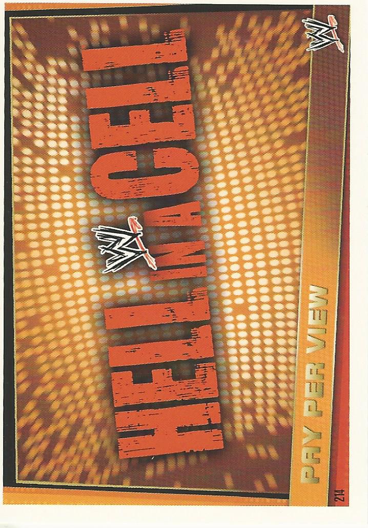 WWE Topps Slam Attax Rebellion 2012 PPV #214