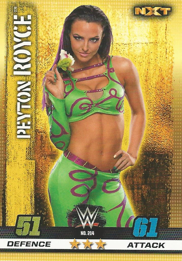 WWE Topps Slam Attax 10th Edition 2017 NXT Peyton Royce #214