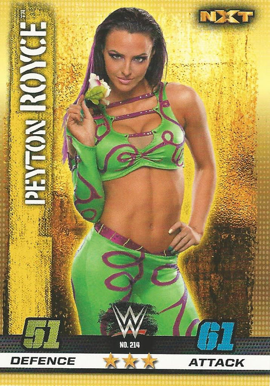 WWE Topps Slam Attax 10th Edition 2017 NXT Peyton Royce #214