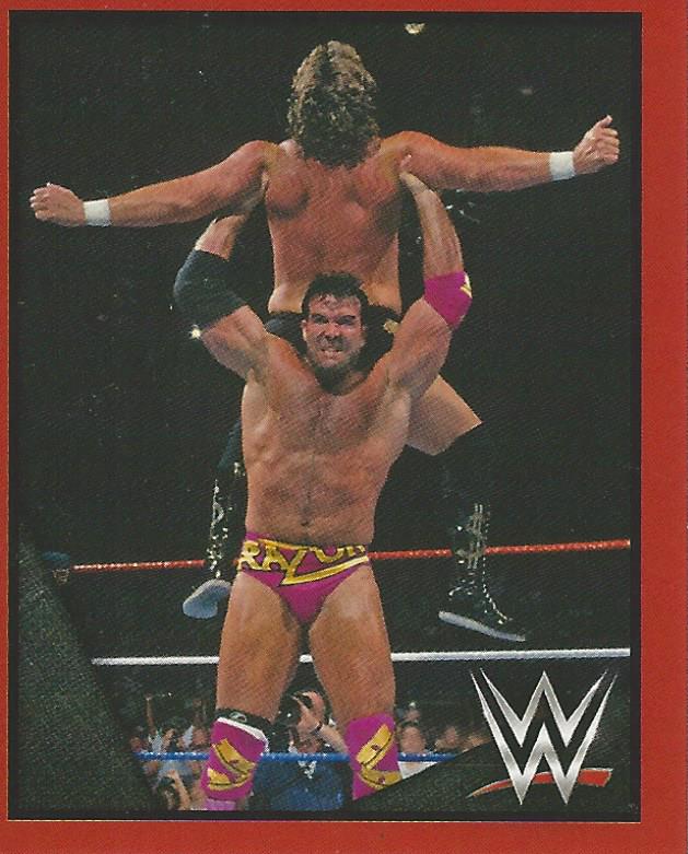 WWE Topps Then Now Forever 2016 Stickers Razor Ramon #214