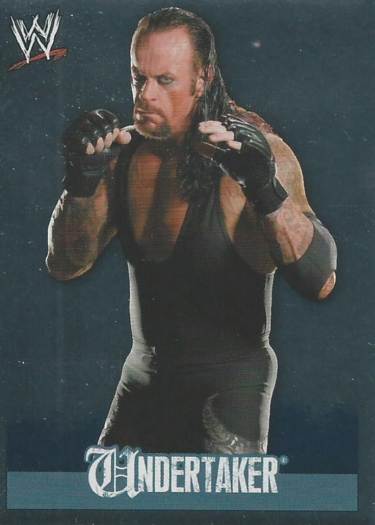 WWE Topps Rivals 2009 Stickers Undertaker Foil #214