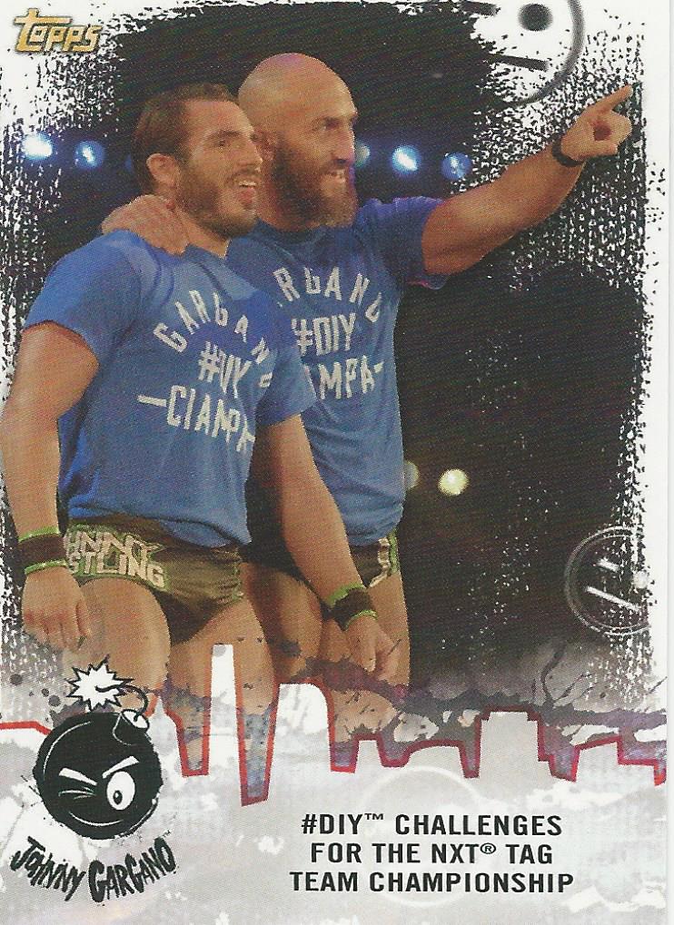 WWE Topps NXT 2020 Johnny Gargano JG-4 trading card PW Catalog