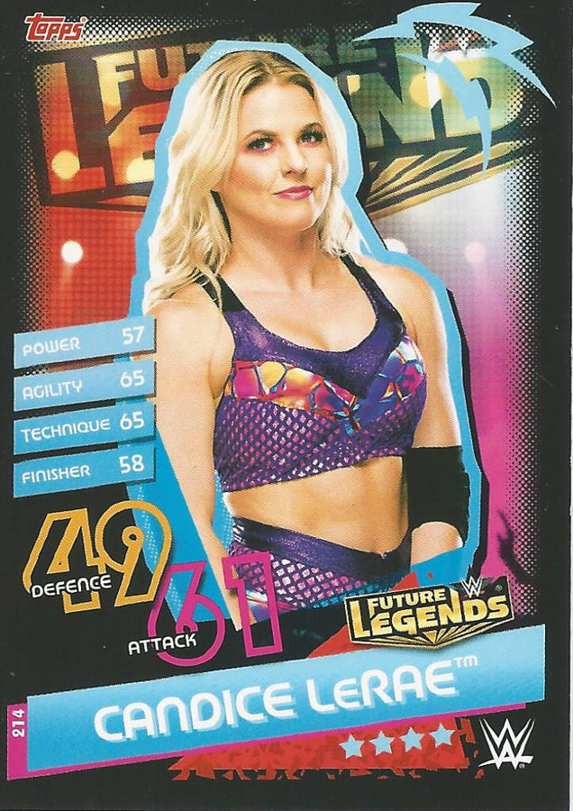 WWE Topps Slam Attax Reloaded 2020 Candice LaRae #214
