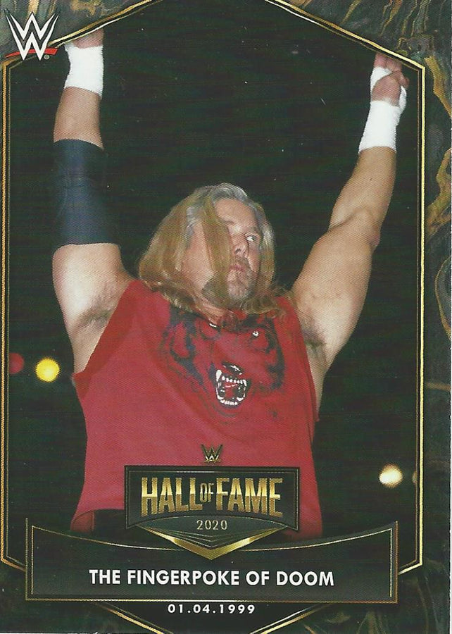 WWE Topps 2021 Kevin Nash HOF-9 trading card PW Catalog