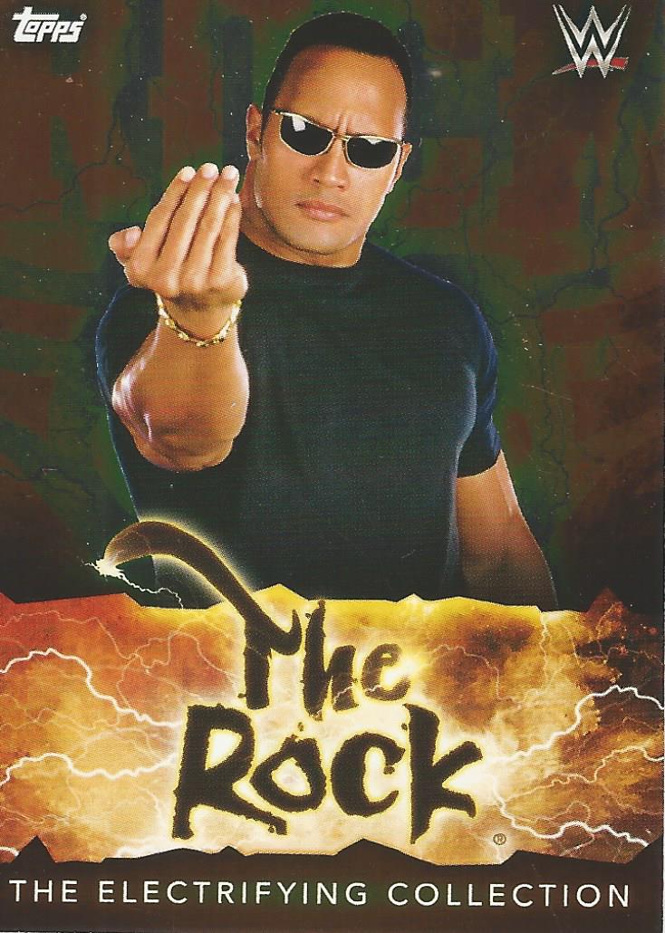 Topps WWE Superstars 2021 The Rock #214