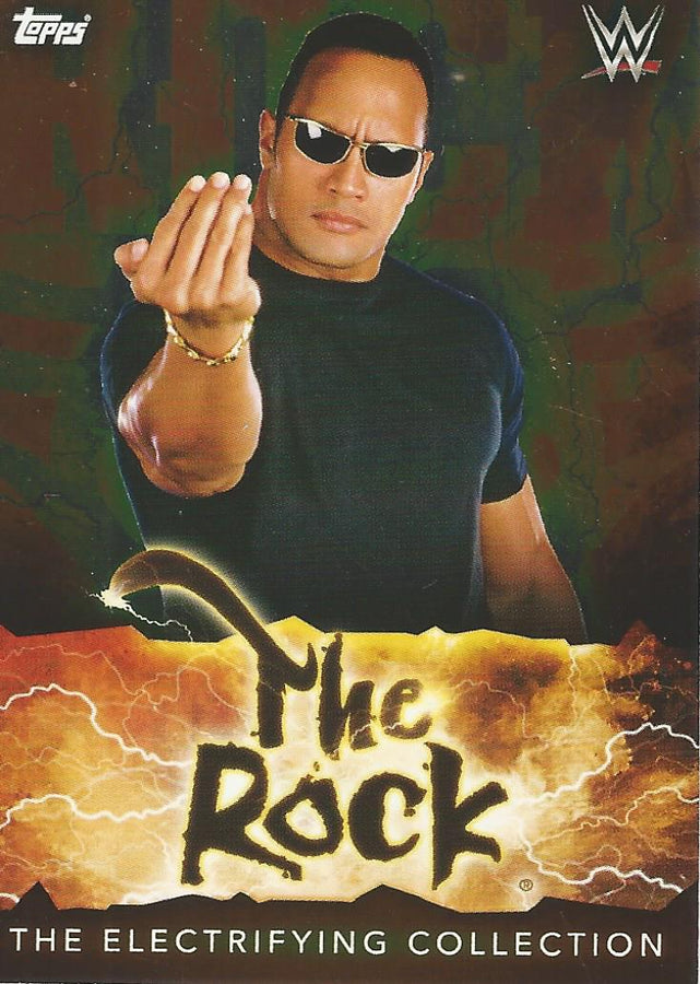Topps WWE Superstars 2021 The Rock #214