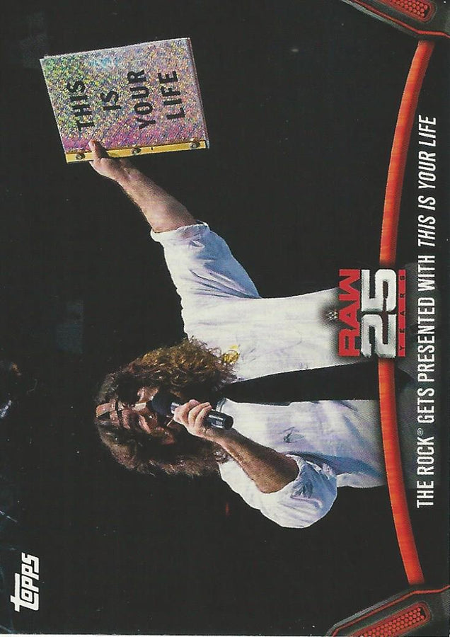 WWE Topps Then Now Forever 2018 Mick Foley Raw-14 trading card PW Catalog