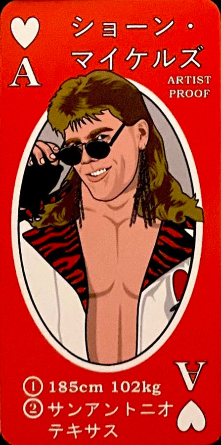 Shawn Michaels trading card PW Catalog