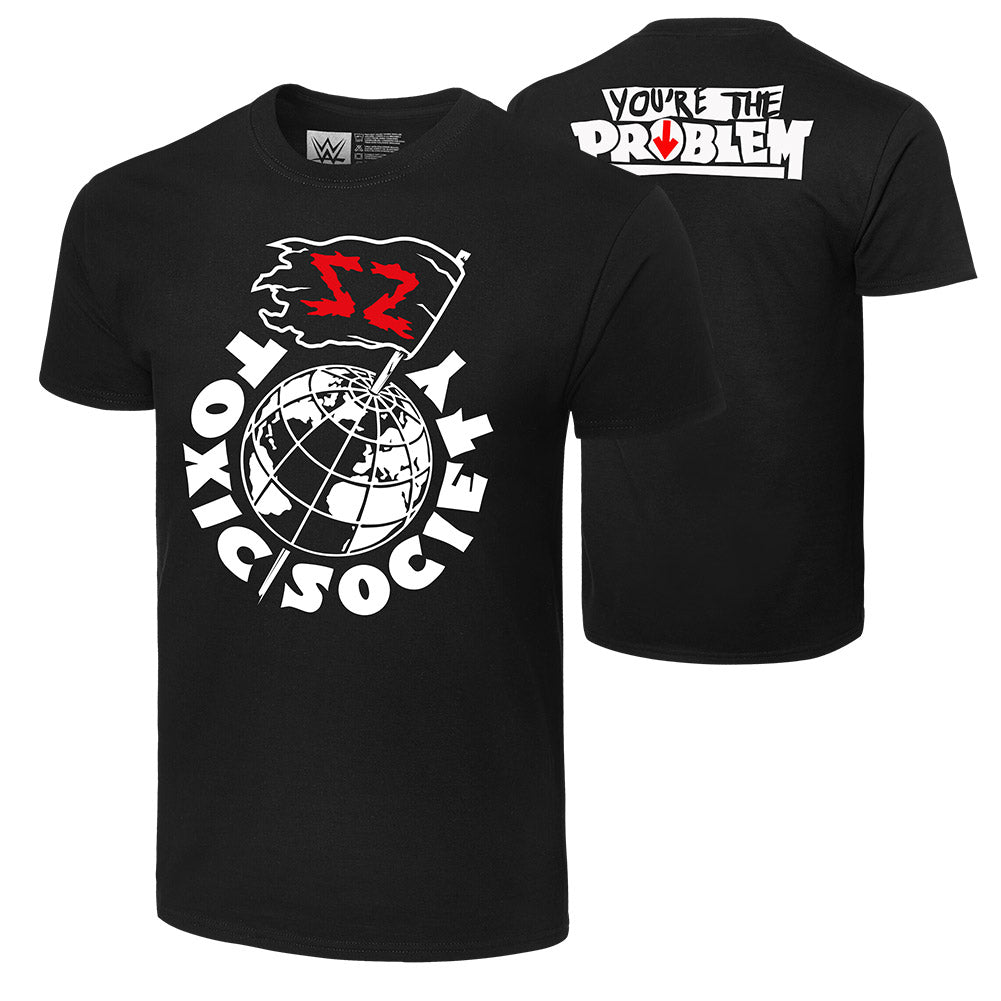 Sami Zayn "Toxic Society" Authentic T-Shirt T-Shirt PW Catalog