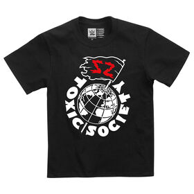 Sami Zayn "Toxic Society" Youth Authentic T-Shirt T-Shirt PW Catalog