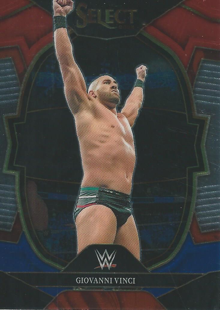 WWE Panini Select 2023 Red/Silver/Blue Giovanni Vinci #42