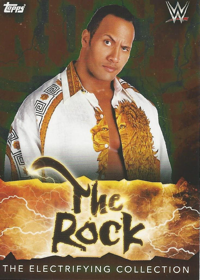 Topps WWE Superstars 2021 The Rock #215