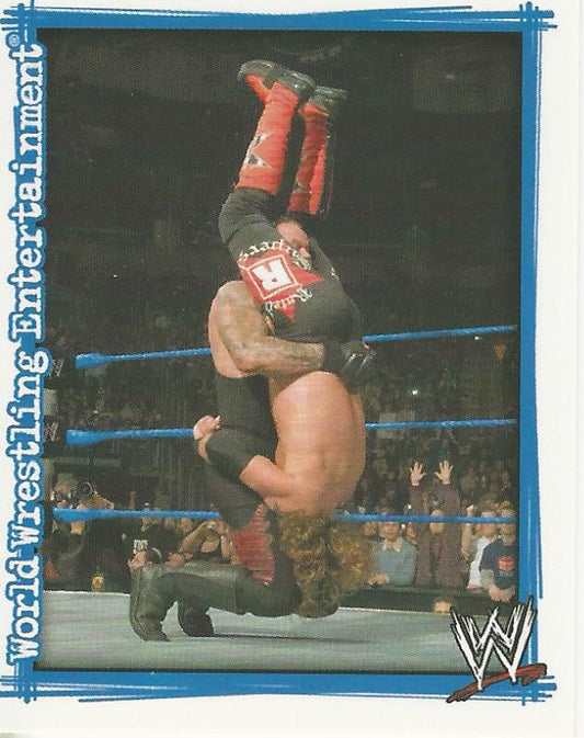 WWE Topps Superstars Uncovered 2007 Sticker Undertaker #215