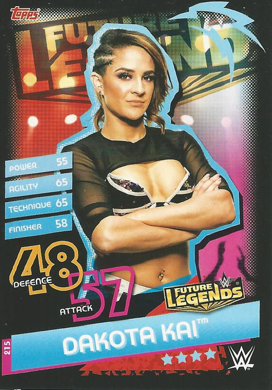 WWE Topps Slam Attax Reloaded 2020 Dakota Kai #215