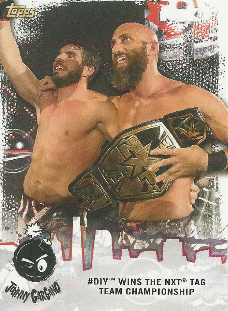 WWE Topps NXT 2020 Johnny Gargano JG-5 trading card PW Catalog