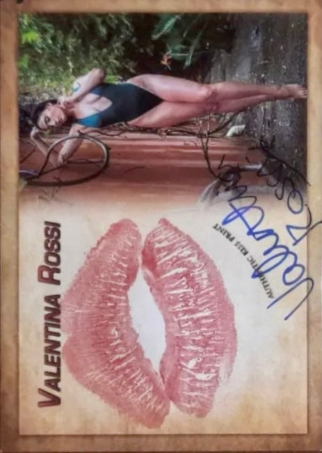 Valentina Rossi trading card PW Catalog