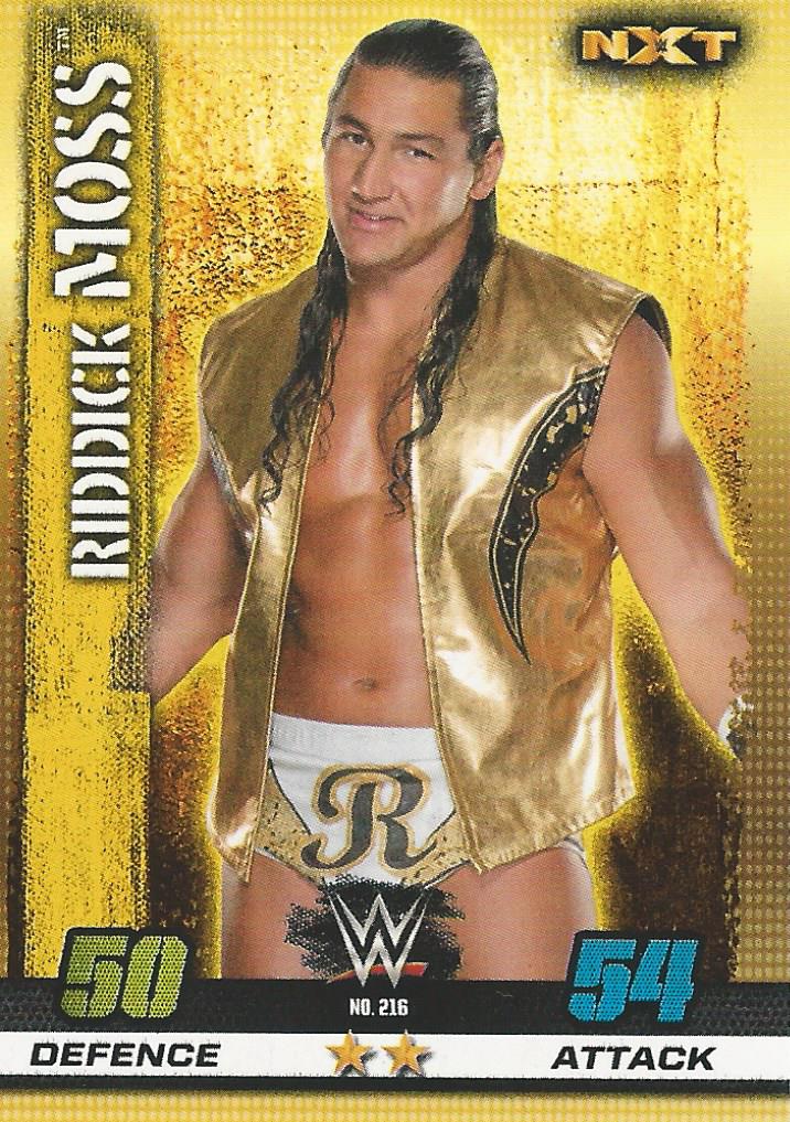 WWE Topps Slam Attax 10th Edition 2017 NXT Riddick Moss #216
