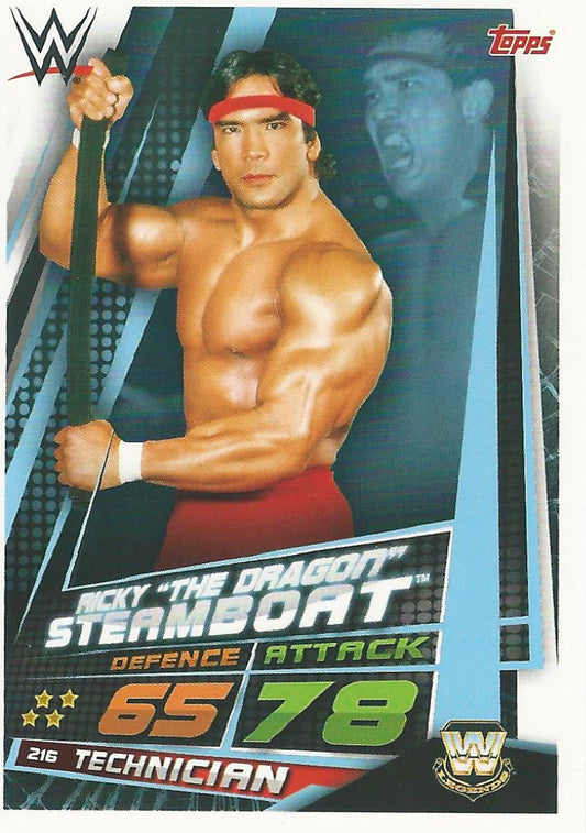 WWE Topps Slam Attax Universe 2019 Ricky Steamboat #216