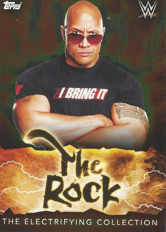 Topps WWE Superstars 2021 The Rock #216