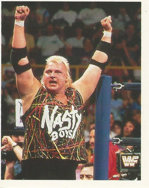 WWF Merlin Stickers 1992 Nasty Boys #216