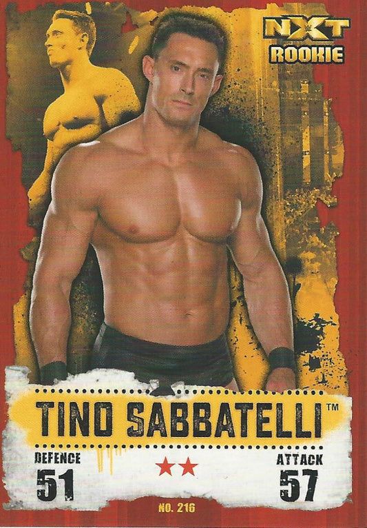 WWE Topps Slam Attax Takeover 2016 Tino Sabbatelli #216