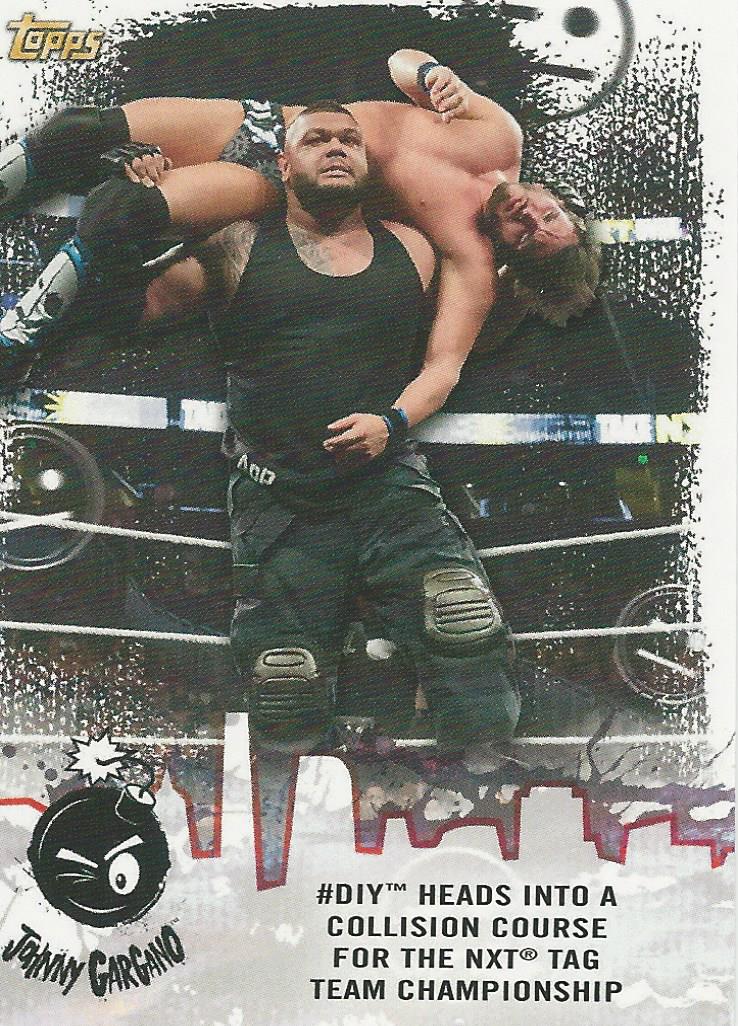 WWE Topps NXT 2020 Johnny Gargano JG-6 trading card PW Catalog