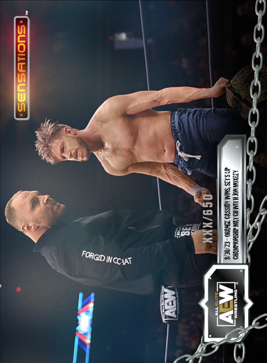 8/30/23 – Orange Cassidy – Orange Cassidy Wins, Sets UP Championship Match With JON Moxley trading card PW Catalog