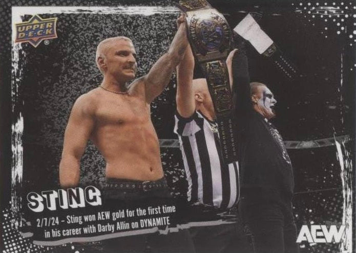 2/7/24 – Sting WON AEW Gold for the First Time in HIS Career With Darby Allin on Dynamite