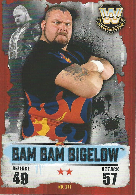 WWE Topps Slam Attax Takeover 2016 Bam Bam Bigelow #217