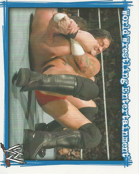 WWE Topps Superstars Uncovered 2007 Sticker CM Punk #217
