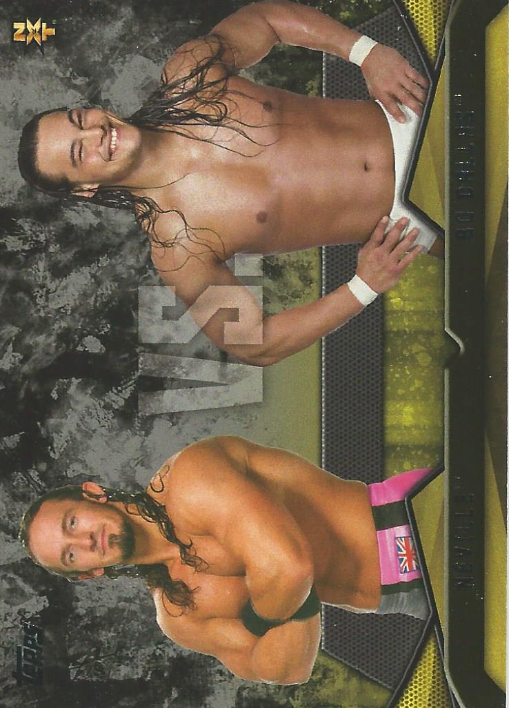 WWE Topps Then Now Forever 2016 Neville vs Bo Dallas #17