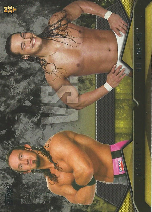 WWE Topps Then Now Forever 2016 Neville vs Bo Dallas #17