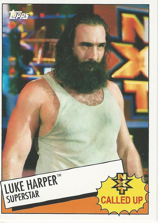 WWE Topps Heritage 2015 Luke Harper 17 of 30 trading card PW Catalog
