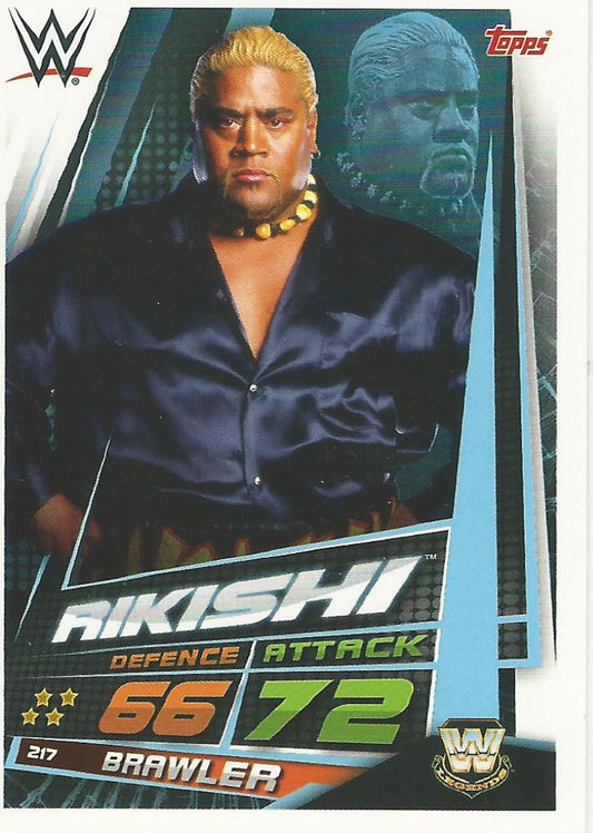 WWE Topps Slam Attax Universe 2019 Rikishi #217