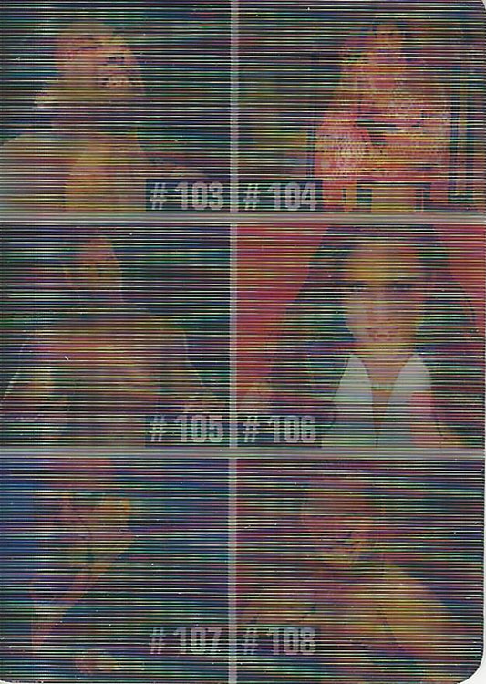 WWE Prominter Animotion 2005 Checklist #18 Kenzo, Hiroko, Sylvan, Stephanie, Tazz, Venis