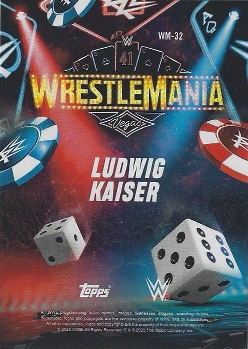 Ludwig Kaiser trading card PW Catalog