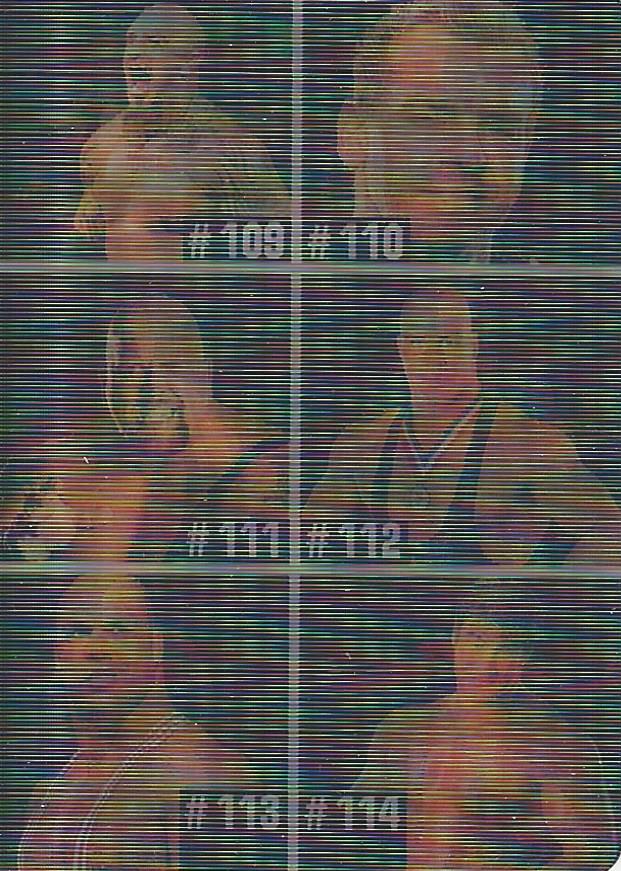 WWE Prominter Animotion 2005 Checklist #19 Tomko, Christian, Big Show, Angle, Dupree