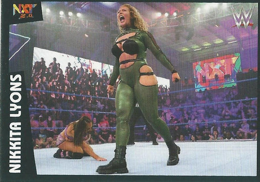 WWE Panini 2022 Sticker Collection Nikkita Lyons #218